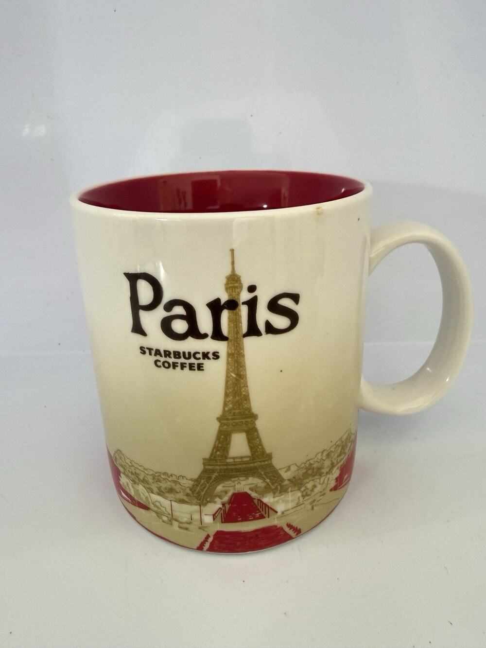 Starbucks Paris France Global Icon 16oz Coffee Tea Mug